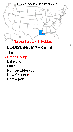 List of Louisiana Media Markets