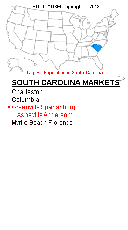 List of South Carolina Media Markets