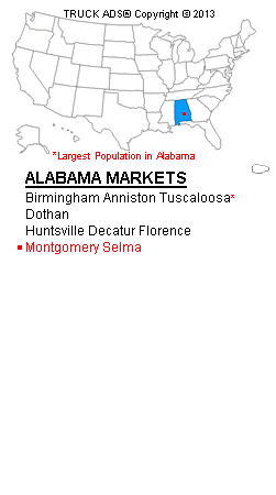 List of Alabama Media Markets