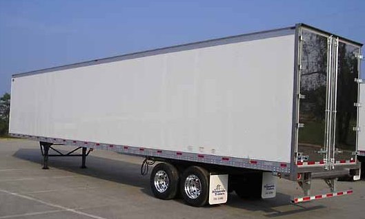 Truck Side Advertising Trailer